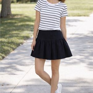 Classic Black Women's Bubble Skirt in M